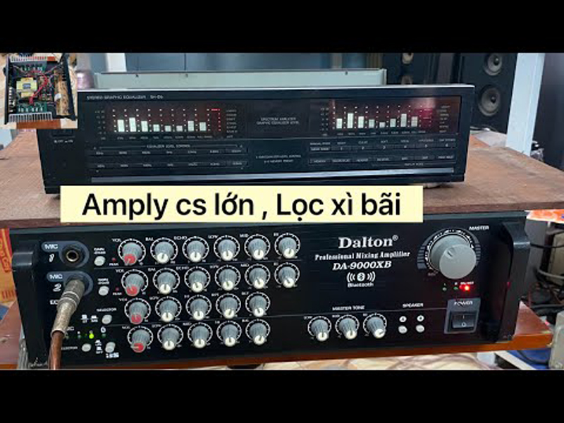 Âm ly Dalton DA-9000XB - Hàng chính hãng