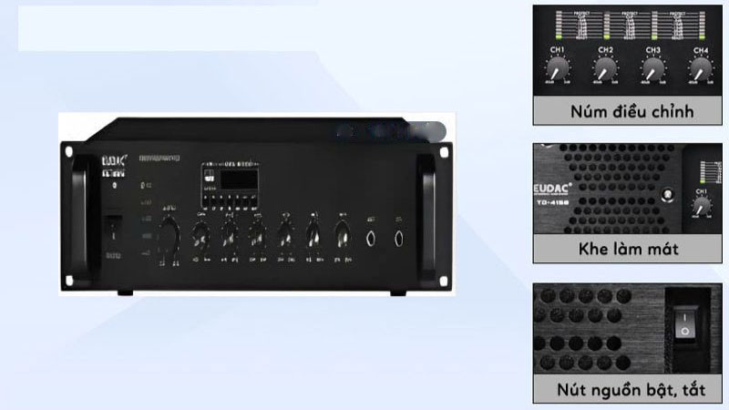 Amply Eudac Audio ES-120W - Hàng chính hãng