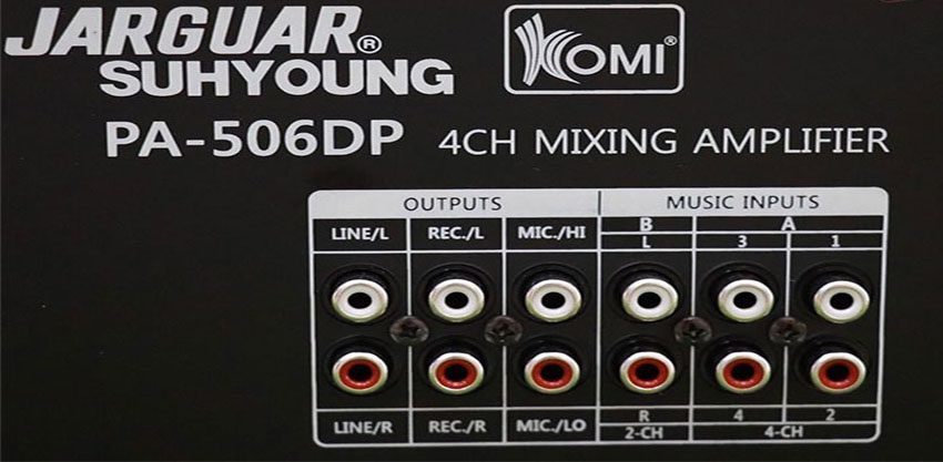 Đường dẫn amply Jarguar PA 506DP