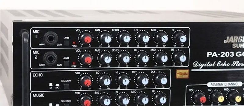 Amply karaoke Jarguar Suhyoung PA-203N  - Hàng chính hãng