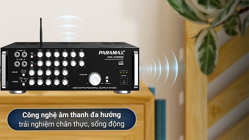 Amply karaoke Paramax MK-A1000