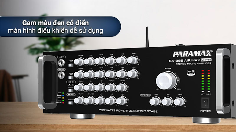 Amply karaoke Paramax SA-999 Air Max Limited - Hàng chính hãng