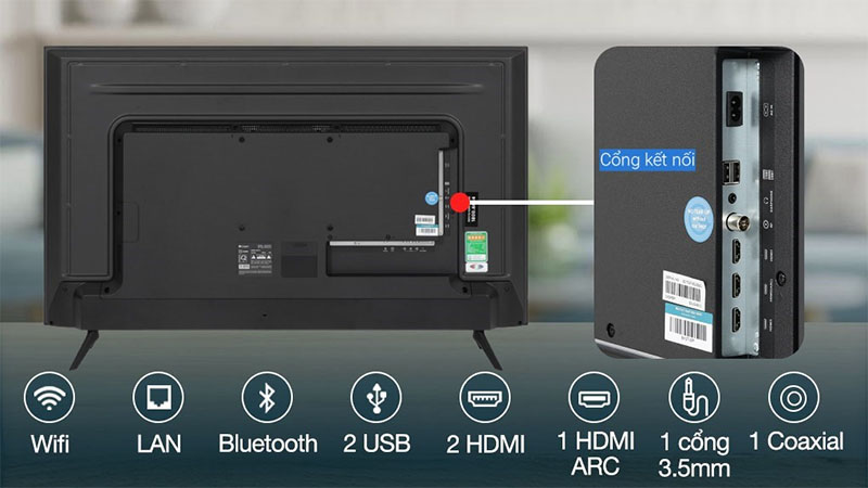 Android Tivi Casper 43 inch 43FGA610 - Hàng chính hãng