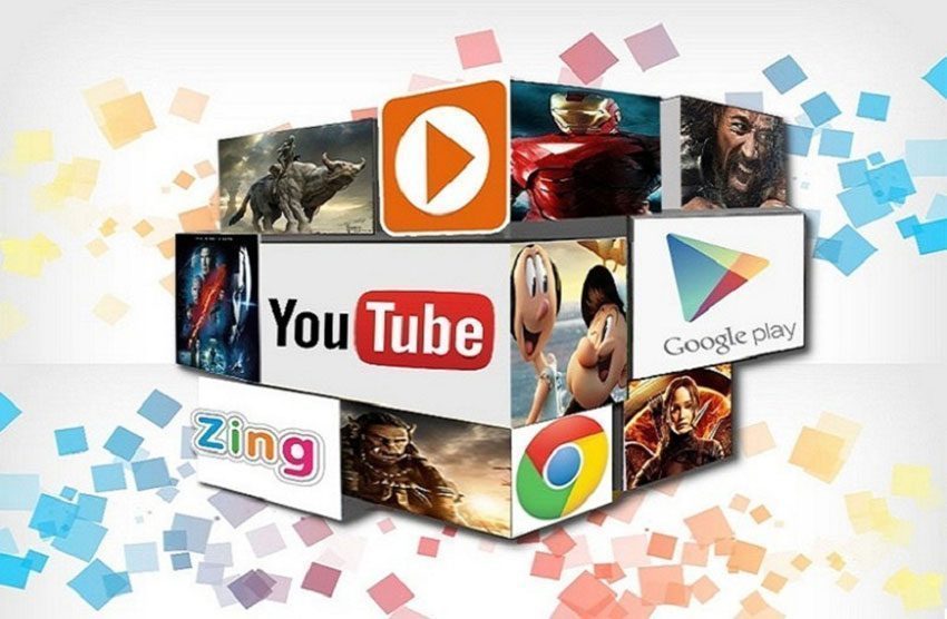 Ứng dụng của Android Tivi OLED Sony KD-77A1