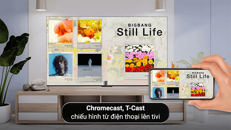 Android Tivi QLED TCL 4K 98 inch 98C735 - Hàng chính hãng