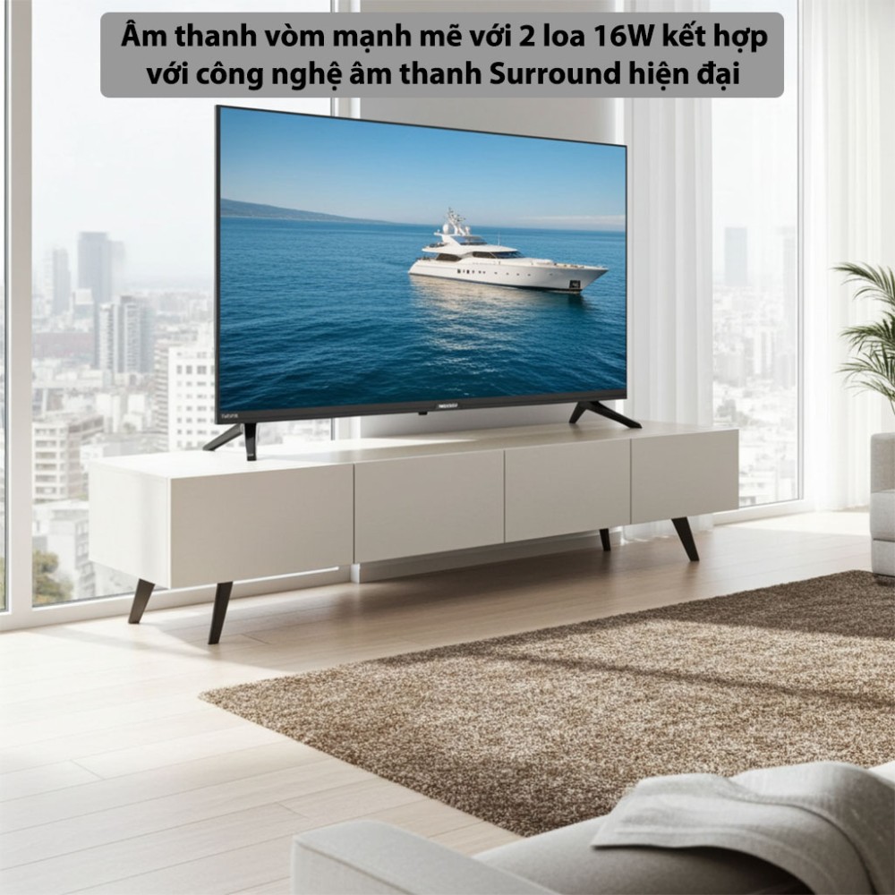 Android Tivi Sharp 32 inch 2T-C32GH3000X - Hàng chính hãng