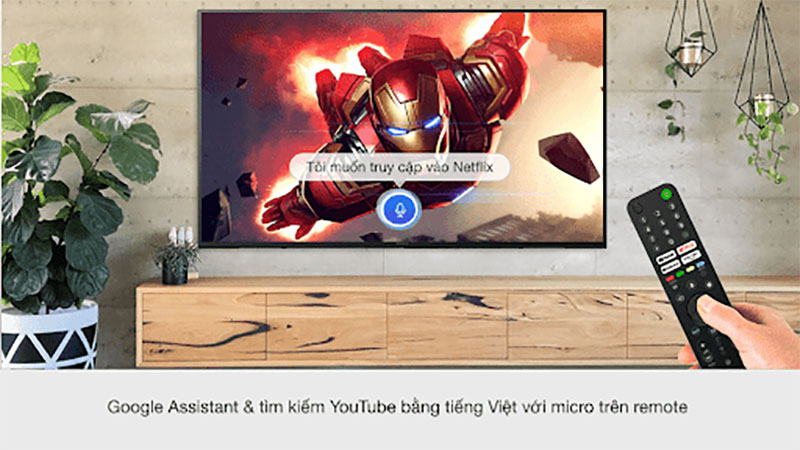 Android Tivi Sony 4K 65 inch KD-65X80J/S - Hàng chính hãng