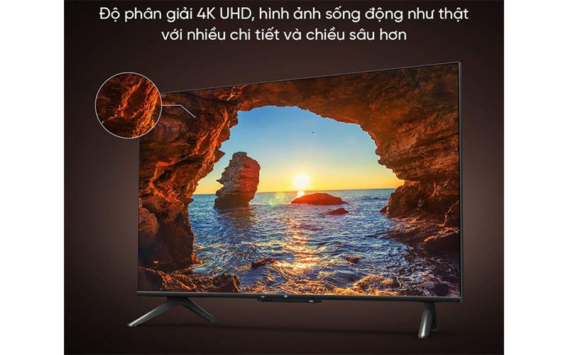 Độ phân giải của Android Tivi Xiaomi 4K P1 55 inch L55M6-6ARG