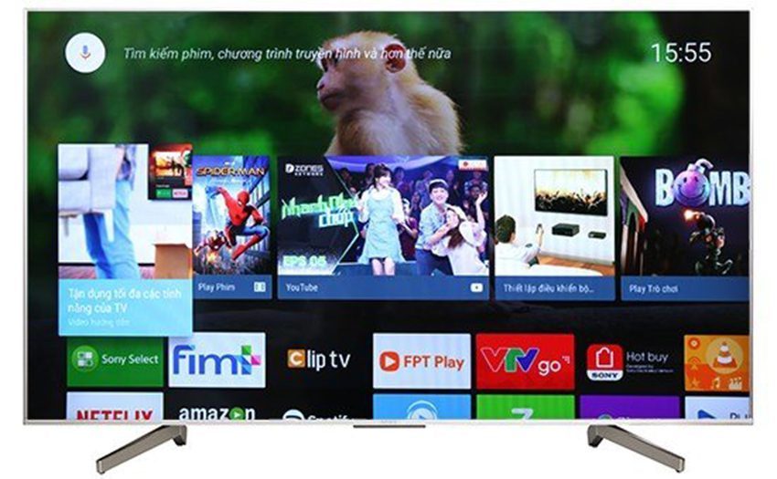 Android Tivi Sony KD-65X8500F/S - Hàng chính hãng