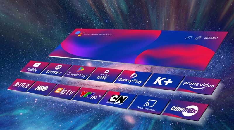 Android Tivi Casper 4K 55 inch 55UGA610 - Hàng chính hãng