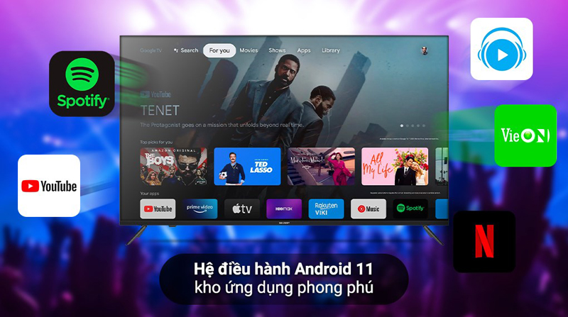 Hệ điều hành Android 11, đa dạng các ứng dụng