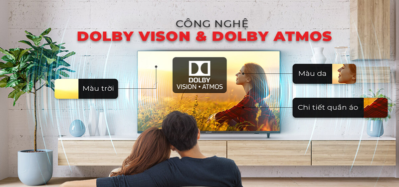 Android Tivi Sharp 65 inch 4K 4T-C65DJ3X - Hàng chính hãng