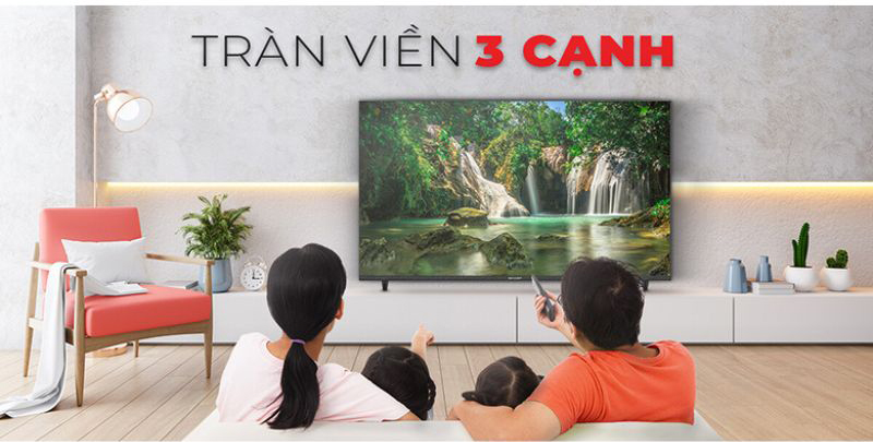 Android Tivi Sharp LED 4K 55 inch 4T-C55DJ3X - Hàng chính hãng