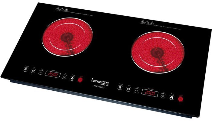 Bếp hồng ngoại đôi Homemax HMHN-HM-40D2