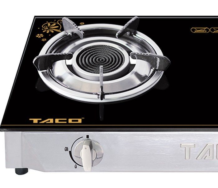 Bếp gas hồng ngoại khung inox Taco TC-682BL - Hàng chính hãng