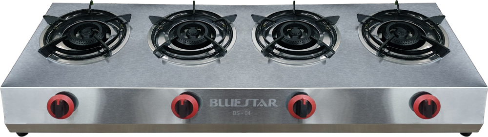 Bếp gas 4 lò Bluestar BS-04G - Hàng chính hãng
