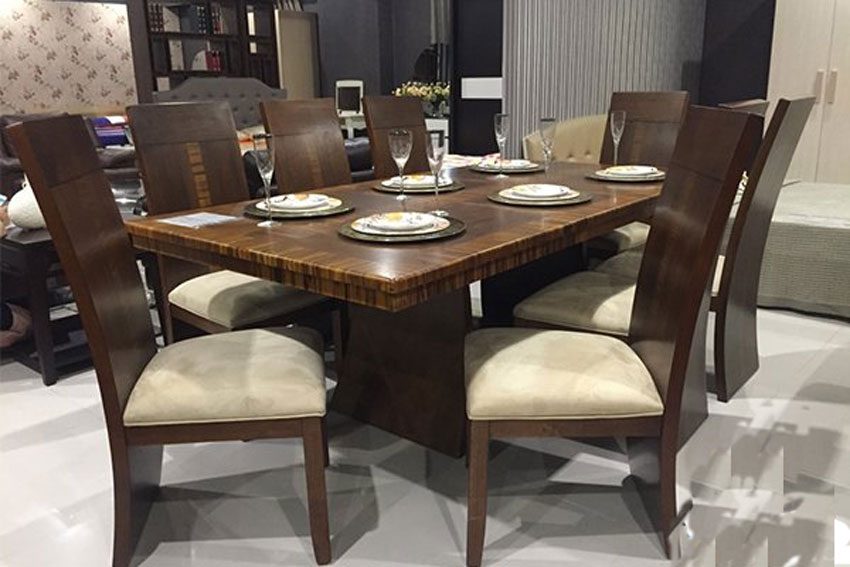 Bộ bàn ăn xuất châu âu 1730x1120x770 - Hàng chính hãng