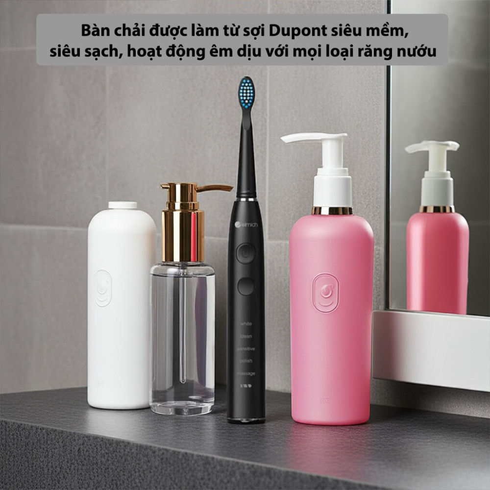 Bàn chải đánh răng điện Elmich Procare TBE-8453BK/WT/BE - Hàng chính hãng