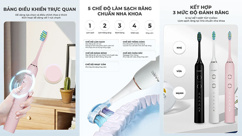 Bàn chải điện Magic B22 - Hàng chính hãng