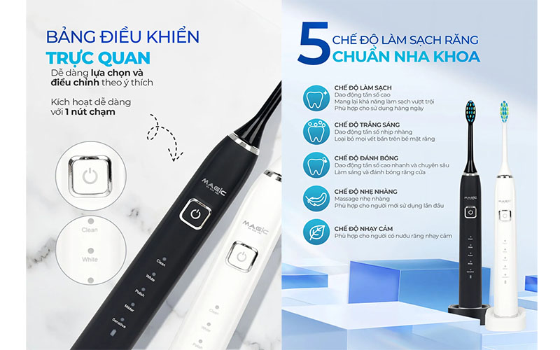 Bàn chải điện Magic B25 - Hàng chính hãng