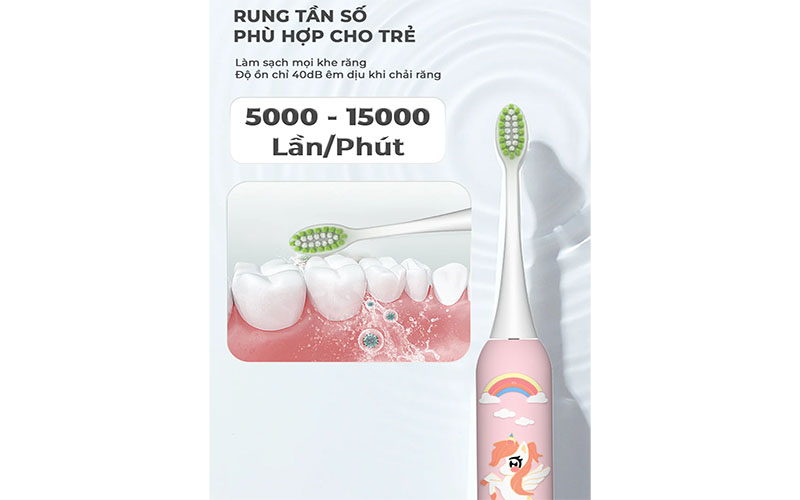 Bàn chải điện trẻ em Magic KID-03 - Hàng chính hãng