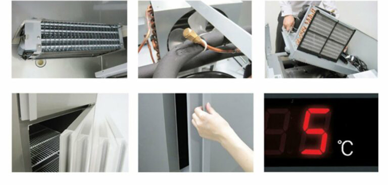 Thành phần cấu tạo nên tủ đông Hoshizaki FT-158MA-S