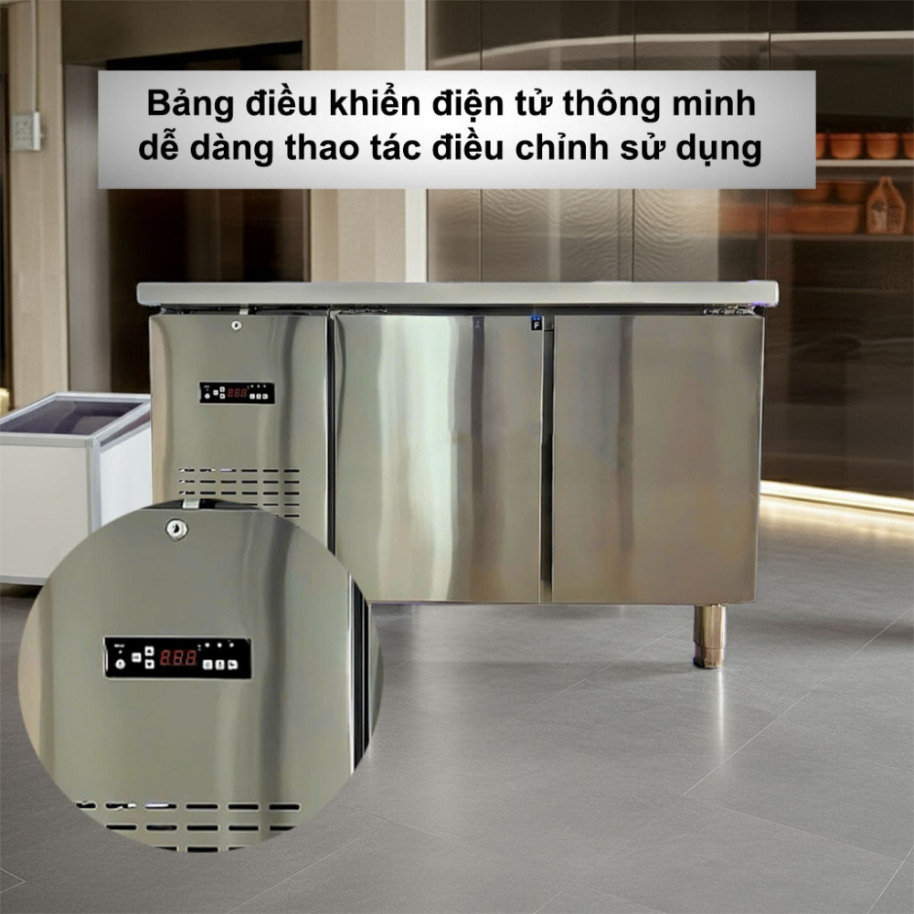 Bàn đông công nghiệp 1.2M Lightcool BL-1500 208L - Hàng chính hãng