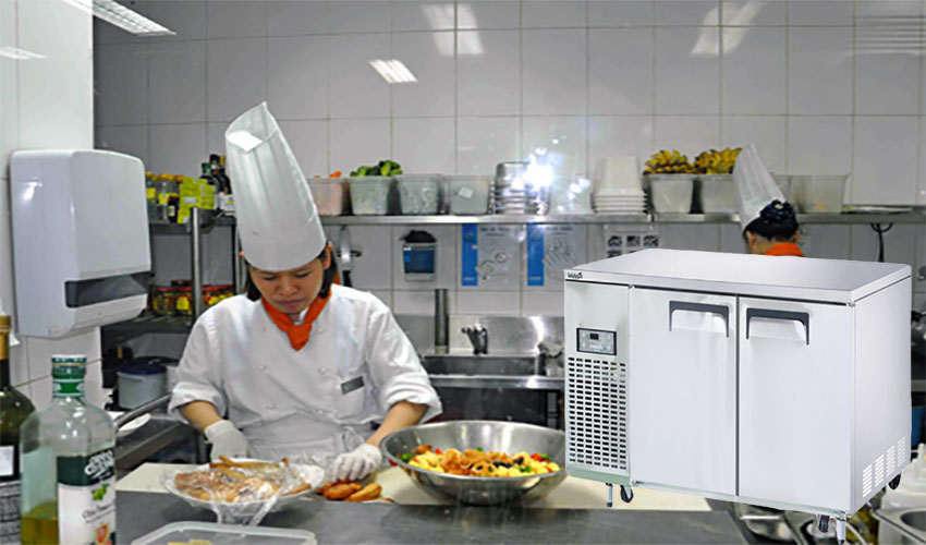 Bàn đông công nghiệp 2 cánh Happys HWA-1200TF - Hàng chính hãng