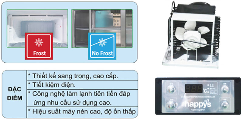 Bàn đông công nghiệp Happys HWA-900TF - Hàng chính hãng