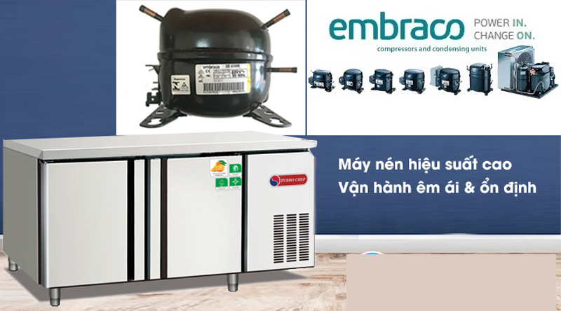 Bàn đông inox 2 cánh Turbo Cherf TCUF5 - Hàng chính hãng