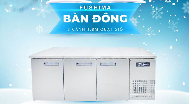 Bàn đông inox 3 cánh Fushima FSM-BDCI 1.8 - Hàng chính hãng