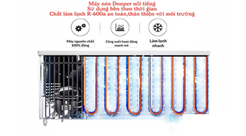 Bàn đông 2 chế độ 1m8 Snow Village PLO.45L2S - Hàng chính hãng