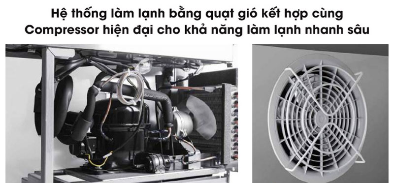 Bàn đông mát inox 3 cánh 1m8 Turbo Air KURF18-3  - Hàng chính hãng