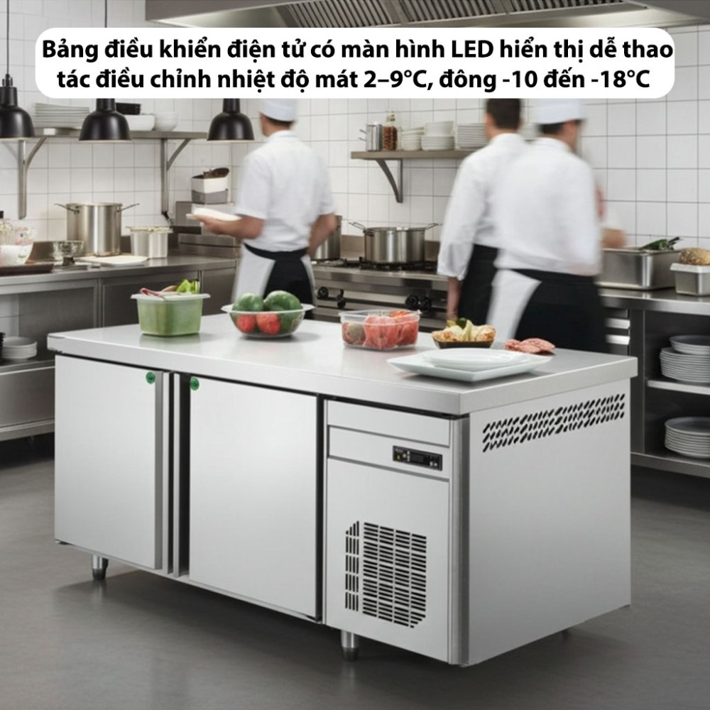 Bàn đông mát kết hợp CVSA SPFD-480-1880SW - Hàng chính hãng