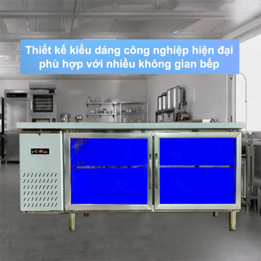 Bàn đông quạt lạnh cửa kính Lightcool BL-1500 1.2M - Hàng chính hãng