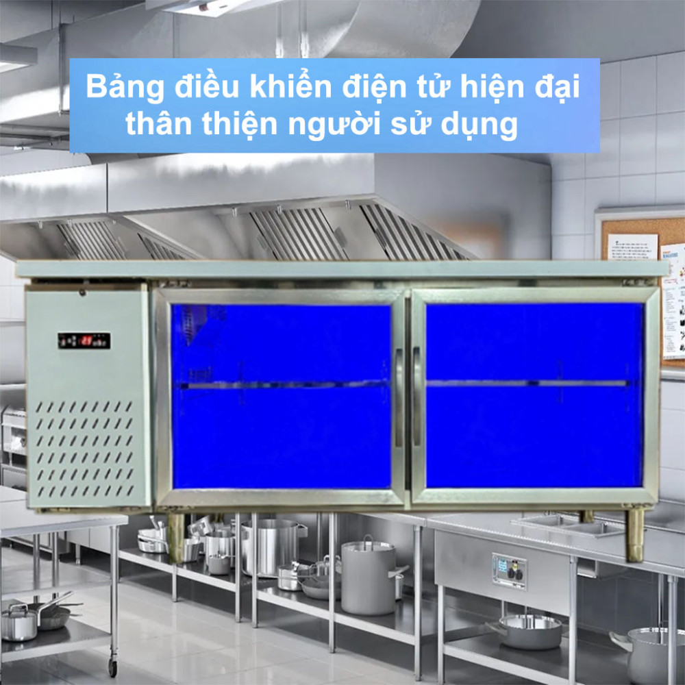 Bàn đông quạt lạnh cửa kính Lightcool BL-1500 1.2M - Hàng chính hãng