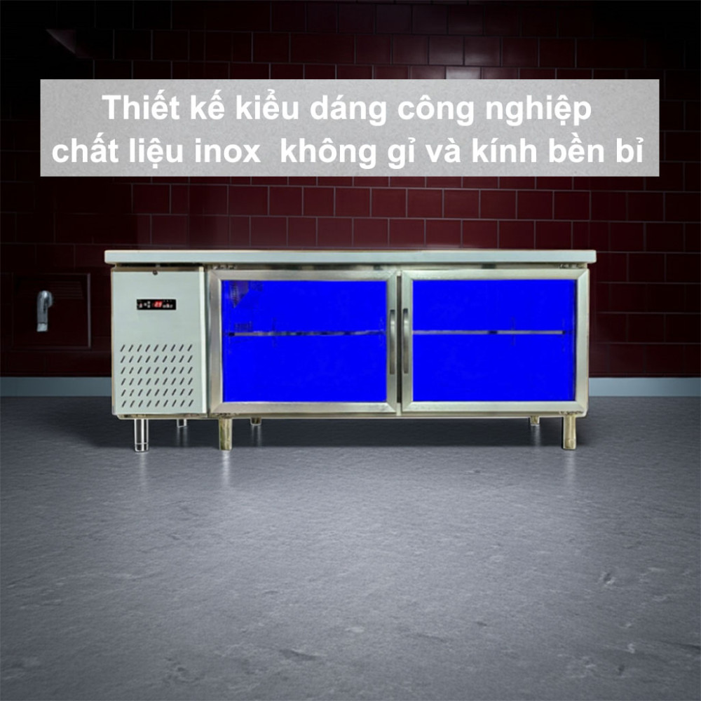 Bàn đông quạt lạnh cửa kính Lightcool BL-1500 1.5M - Hàng chính hãng