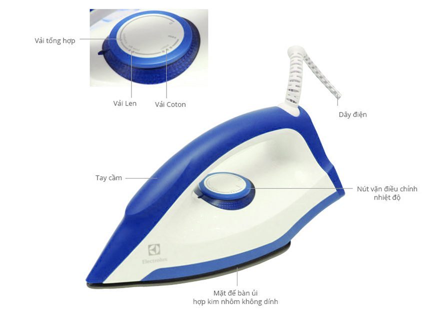 Bàn ủi Electrolux EDI2004 - Hàng chính hãng