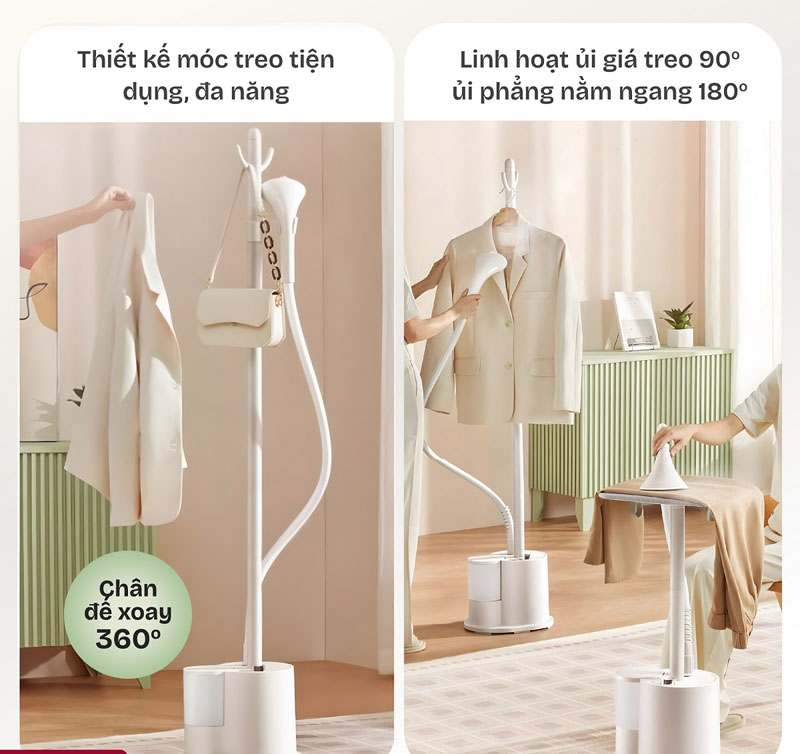 Bàn là cây hơi nước Fujihome SI18DBW - Hàng chính hãng