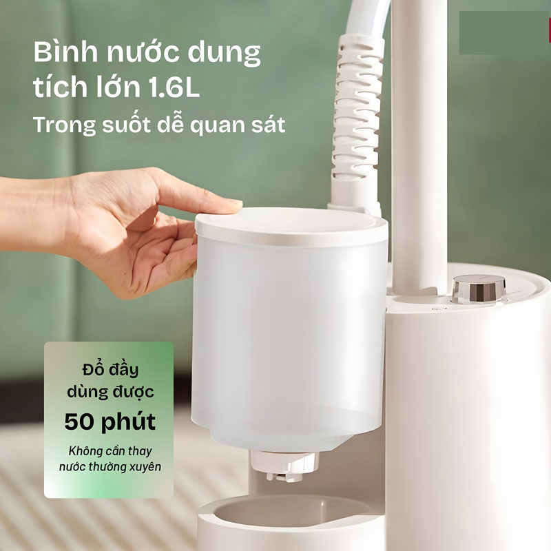 Bàn là cây hơi nước Fujihome SI18DBW - Hàng chính hãng