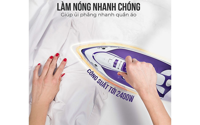 Bàn là hơi nước Elmich SIE-3434 - Hàng chính hãng