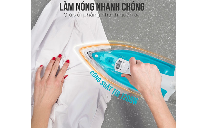 Bàn là hơi nước Elmich SIE-3436 - Hàng chính hãng