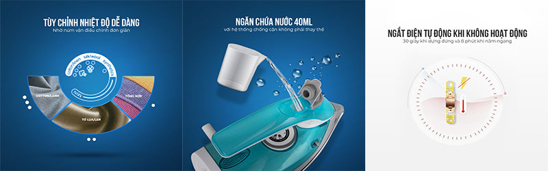 Bàn là hơi nước Elmich SIE-3438