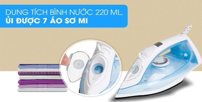 Bàn ủi hơi nước Philips GC1740 - Hàng chính hãng