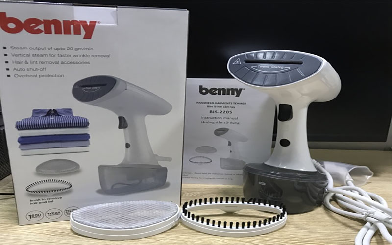 Bàn là hơi nước cầm tay Benny BIS-220S - Hàng chính hãng