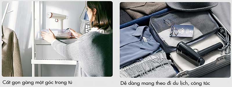 Bàn là hơi nước cầm tay Dingo DHS1200 - Hàng chính hãng