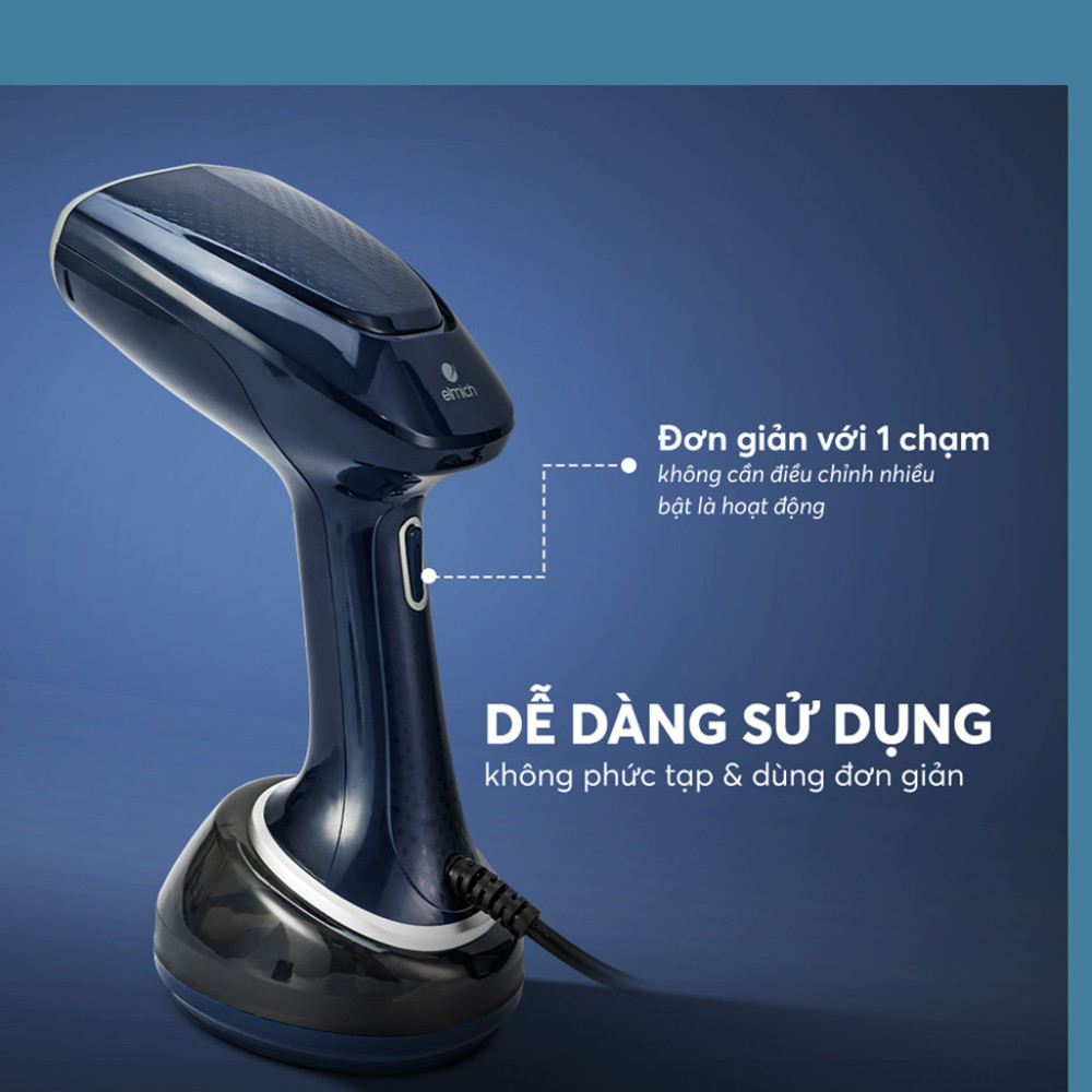Bàn là hơi nước cầm tay Elmich SIE9162 - Hàng chính hãng