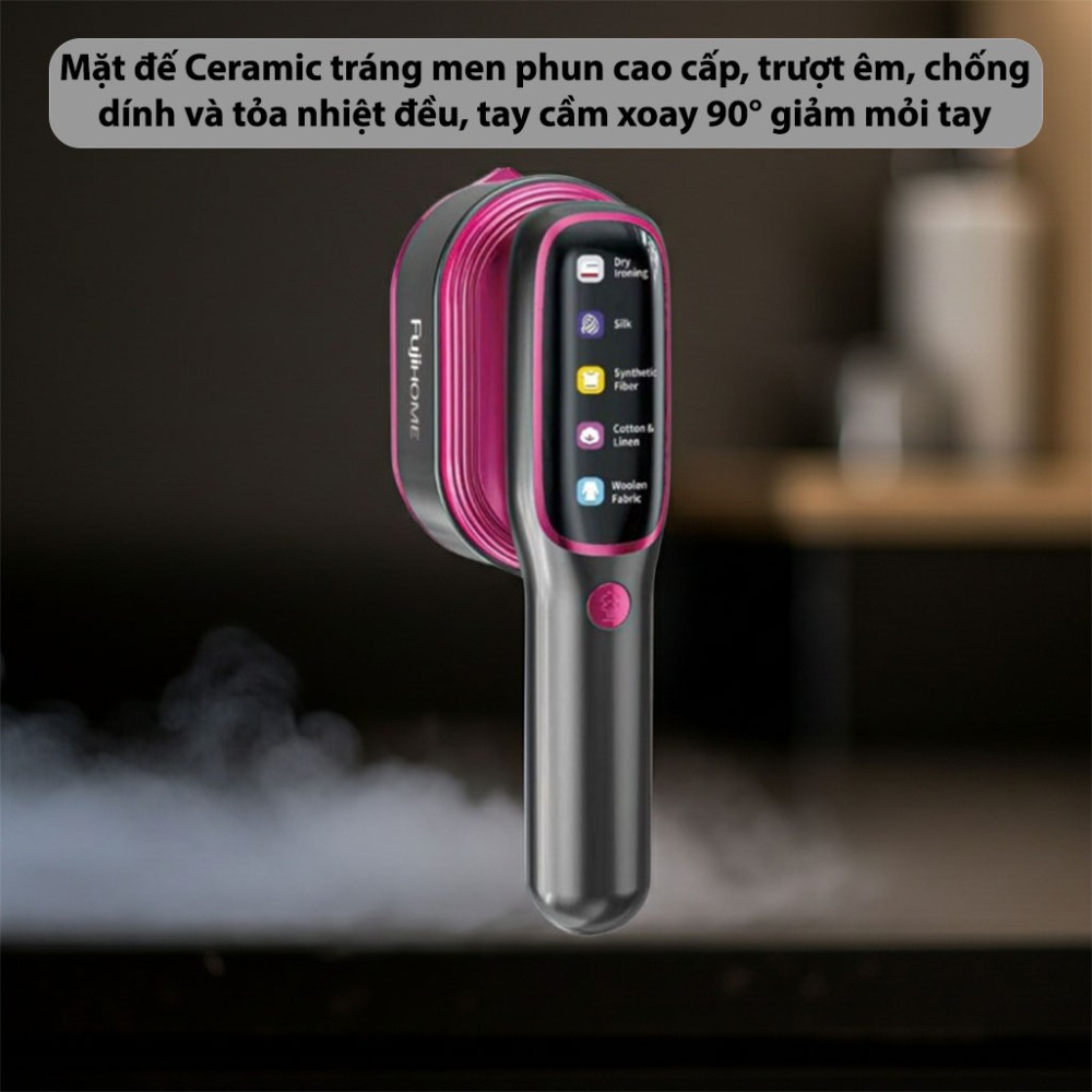 Bàn là hơi nước cầm tay Fujihome SI718AB - Hàng chính hãng