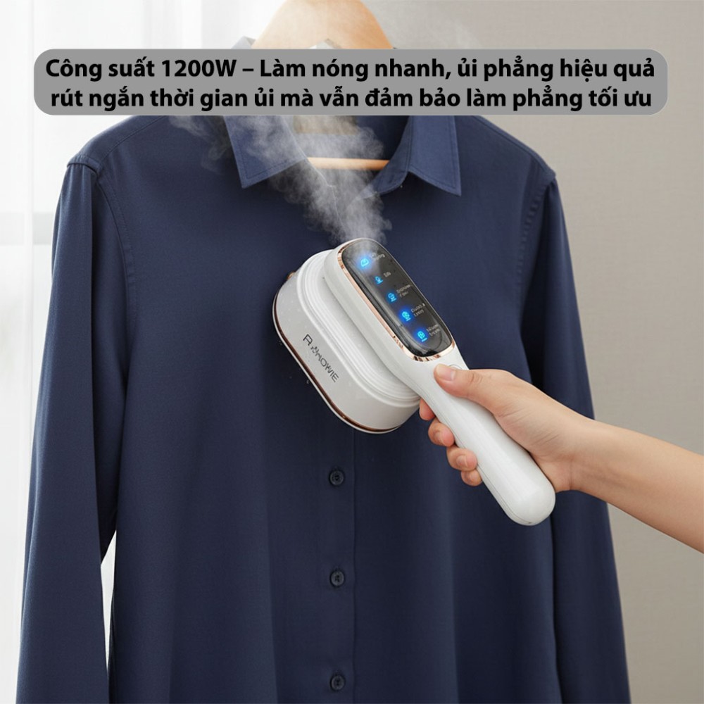 Bàn là hơi nước cầm tay Fujihome SI718AW - Hàng chính hãng