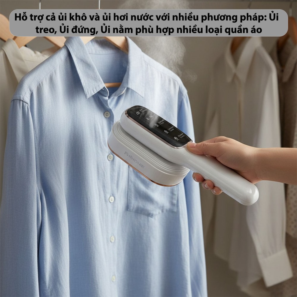 Bàn là hơi nước cầm tay Fujihome SI718AW - Hàng chính hãng